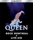 Queen - Rock Montreal + Live Aid [Double Blu-Ray disc 4K UHD]