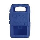 BAOFENG UV5R UV5RE UV5RA Protection Silicon Cover Walkie Talkie Accessories (Blue)