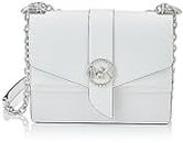 Michael Kors Women Greenwich SM Conv XBODY Bag, Optic White, 26,04 x 21,59 x 8,89