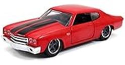 Fast e Furious Diecast Model 1/32 1970 Chevrolet Chevelle *Red* Jada Toys