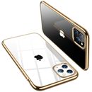 Coque pour iPhone 11 12 13 Pro Max Xs Xr 8 7 6S Plus Case Electroplate Silicone