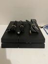 Sony PlayStation 4 PS4 1TB Console Black CUH-1202B Including Cables Tested