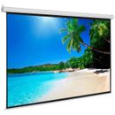 100" Diagonal 4:3 Projection Projector Screen HD Manual Pull Down Meeting Room