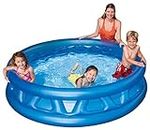 Intex Ajmeri Soft PVC Pool for Kids, 6 Feet (Blue)