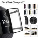 Cover Full Screen Protector Platin Schutzfall TPU For Fitbit Charge 4 3 Band
