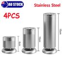 4pcs Adjustable Furniture Legs Stainless Steel 60-150mm Cabinet Couch Sofa Leg