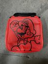 Nintendo Super Mario Carrying Case Compatible W/ Nintendo Switch, 2DS, 3DS - Red