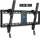 Mounting Dream Tilt TV Wall Mount Bracket for 37-70 Inches TVs, TV Mount with VESA up to 600x400mm, Fits 16", 18", 24" Studs and Loading Capacity 132 lbs, Low Profile and Space Saving MD2268-LK-04