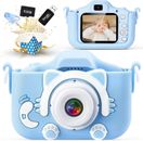ZIHUA Children's Digital Camera, Toy Camera, Front and Rear 2000W Pixel,...