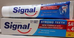 Signal Strong Teeth Pasta de dientes 200 g X 10 paquete