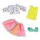 Glitter Girls by Battat - Shimmer Glimmer Urban Top & Tutu Regular Outfit - 14" Doll Clothes & Accessories For Girls Age 3 & Up – Children’S Toys
