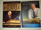 Biography 2 Pk Jerry Falwell & Walmart Way HC