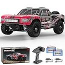 HAIBOXING 3100A 4X4 Off-road Brushless RC Trucks 1:14 Scale Fast RC Cars Max Speed 60km/h, 4WD Electric Powered Waterproof Remote Control Truck RTR RC Car for Adults, Boys Gift, Two 2S Li-Po Batteries