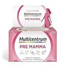 Multicentrum Pre-Mamma Integratore Alimentare Multivitaminico con Acido Folico per le Donne che stanno Programmando una Gravidanza, 30 compresse