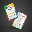 Google review NFC Business PVC Card With QR Code | Business Ratings via Tap or Scan | Lifetime Access