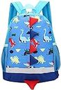 MOREBEST Kids Backpacks Dinosaurs School Bags Best 1-5 Years Old Nursery Toddler Kindergarten Boys and Girls Blue