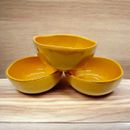 PIER 1 ONE Imports ELEMENTAL Earthenware Cereal/Soup BOWL 6" - Set Of 3