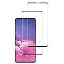 [2-Pack] Screen Protector for Samsung Galaxy S10 Tempered Glass Film, [Case Friendly][Anti-Scratch][Anti-Shatter] For Samsung Galaxy S10