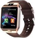 Rose Gold Silver Smart Watch Fitness Tracker for iPhones
