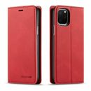Leather Case For iPhone 11 12 Pro Max 14 XR 6s 7 8 15 Magnetic Flip Wallet Cover