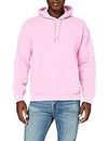 Gildan Men's Heavyweight Hooded Sweatshirt Hoodie, Pink (Light Pink), L