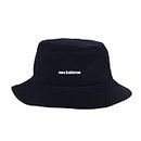 New Balance Men's and Women's Unisex Bucket Hat for Athletic Wear and Every Day Wear, Multiple Colors/Styles, One Size, Black, One size