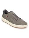 Levi's Mens Piper Grey/Navy Casual Sneakers - 8 UK (87970-0131)