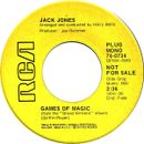 Jack Jones - Games Of Magic - Used Vinyl Record 7 - K8100z