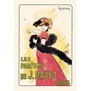 Buyenlarge Les Parfumes de J. Daver by Leonetto Cappiello Vintage Advertisement in Black/Red/Yellow | 42 H x 28 W x 1.5 D in | Wayfair