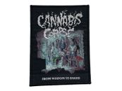 CANNIBAS CORPSE   FROM WISDOM TO BAKED - WOVEN PATCH