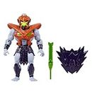 Masters of the Universe Origins Action Figure, Rise of Snake Men Snake Armor Skeletor, Articulated Collectible MOTU Toy with Accessory and Mini Comic, HKM68