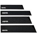 Asaya Professional Knife Edge Guards -Universal Blade Covers - Extra Strength, ABS Plastic and BPA-Free Felt Lining, Non-Toxic and Food Safe - Knives Not Included(4Pcs)