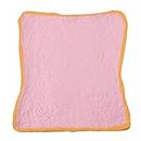 ibloom Aoyama Tokyo Milk Toast Reborn Realistic Bread Slow Rising Squishy Toy (Strawberry, Pink, 4.7 Inch) [Kawaii Squishies for Party Favors, Stress Balls, Birthday Gifts for Kids, Girls, Boys]