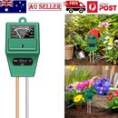 3 in 1 Soil PH Tester Water Moisture Test Meter Kit For Testing Garden Plant New