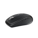 Logitech MX Anywhere 3S Compact Wireless Mouse, Fast Scrolling, 8K DPI Any-Surface Tracking, Quiet Clicks, Programmable Buttons, USB C, Bluetooth, Windows PC, Linux, Chrome, Mac - Graphite (Renewed)