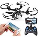AARDIK Remote Control Selfie Camera Drone with 2.4GHz Wi-Fi 6-Axis Gyro FPV with Flash Lights and 450 mAh Battery
