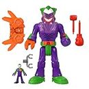 Imaginext DC Super Friends The Joker Insider & LaffBot 12-Inch Robot with Lights & Sounds plus Figure for Ages 3+ years, HKN47