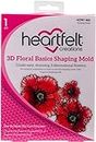 Heartfelt Creations Shaping Mold-3D Floral Basics -HCFB1-464