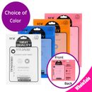 4.25x6.25in Clear Color Flat Zip Lock Pouch Bag For Mobile Phone Accessories M35