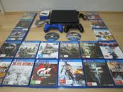 PlayStation 4 Lot, 1TB PS4 Slim, 20 Games, 2 x Controllers, New Charger +++