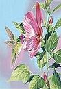 Dimensions Needlecrafts Paintworks Paint by Number, Hibiscus Hummingbird