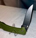 Buck USA 112 Slim Select Folding Pocket Knife In GREEN Clean PREOWNED Shape
