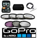 GOPRO HERO4 SILVER & BLACK  HD MACRO LENSES + HD FILTER KIT + HARD SHELL CASE