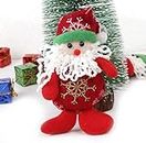 APSAMBR- 1pcs Merry Christmas Ornaments Christmas Gift Santa Claus Snowman Toy Doll Hang Decorations for Home Decoration - Multi