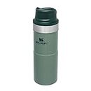 Stanley Trigger Action Travel Mug 0.35L - Keeps Hot For 5 Hours - BPA-Free - Thermal Mug For Hot Drinks - Leakproof Reusable Coffee Cup - Dishwasher Safe - Hammertone Green