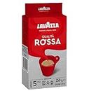 Lavazza Qualita Rossa Ground Coffee Pouch, 250 g, Bag