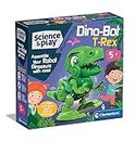 Clementoni - Dino BOT T-Rex, Set de Robot para Montar y Aprender robótica Infantil, Juguete Educativo para niños de 5 años o más (75073)