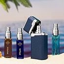 Lightr - INDIA'S FIRST Interchangeable Carry Perfume | Combo Of Lightr+3x8ml Eau De Parfum | Best Aquatic Fragrance for Men & Women Gift Set | 18% Oil For Long Lasting