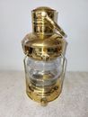 Maritime Nautical Ship Lantern 14"Brass & Copper Anchor Oil lamp Boat Light Gift