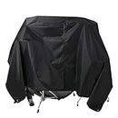 Drum Set Dust Cover Large Mayhour Balck Drum Accessories with Sewn-in Weighted Corners Outdoor Musical Instruments Waterproof Windproof Anti UV Electric Drum Kit Cover